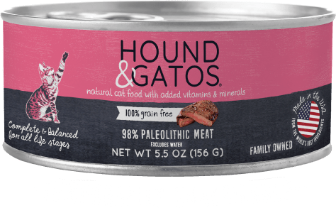 Hound & Gatos Paleolithic Meat Recipe
